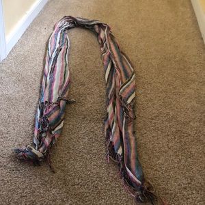 Multicolored scarf or shawl